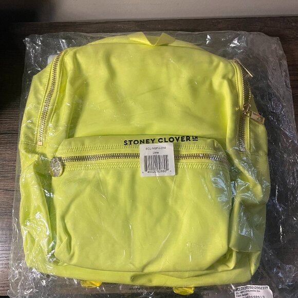 Stoney Clover Lane Classic Backpack Lime main image 6